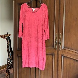Jessica Simpson Lace Maternity Dress